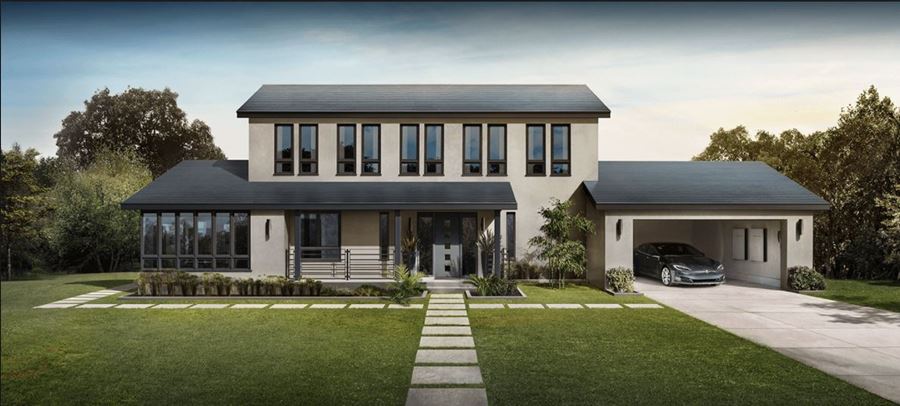 Tesla solar roof